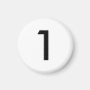 Buscar cuatro imanes Número