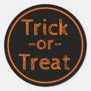 Buscar trick or treat pegatinas Halloween