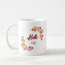 Buscar hojas que caen tazas Hojas de otoño