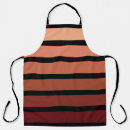 Buscar rayas negras delantales General y unisex