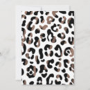 Buscar estampado leopardo tarjetas Elegante