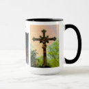 Buscar crucifijo tazas Santo