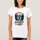 Buscar aventura camisetas Al aire libre