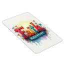 Buscar hebreo rectangulares imanes General y unisex