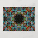 Buscar flores psicodélicas postales Floral