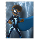 Buscar superhéroes cuadernos Azul