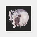 Buscar luna llena servilletas Gótico