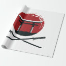 Buscar samurai papel de regalo Japón