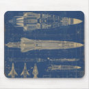 Buscar nave del cohete alfombrillas de raton Espacio