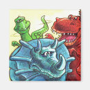 Buscar dinosaurios imanes Azul