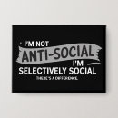 Buscar antisocial chapas Divertido