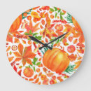 Buscar abundancia relojes de pared Otoño