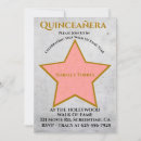 Buscar estrellas de hollywood invitaciones Dulce 16