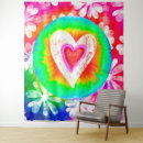 Buscar corazones psicodélicos posters Hippy