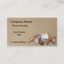 Buscar playa arenosa tarjetas de visita Océano