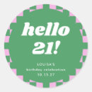 Buscar fiesta de cumpleaños caprichosa pegatinas Adorable