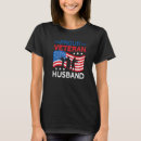 Buscar marido orgulloso camisetas Americano
