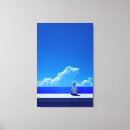 Buscar signo de la paz lienzos Azul