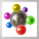 Buscar mapas globales posters World