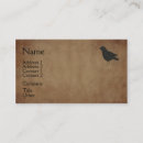 Buscar primo tarjetas de visita Rústico