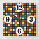 Buscar colorido relojes de pared Para todos