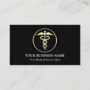 Buscar símbolo médico tarjetas de visita Enfermería