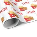 Buscar patatas fritas papel de regalo Hamburguesas