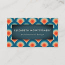 Buscar mid century tarjetas de visita Retro