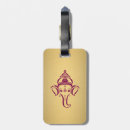 Buscar hindú etiquetas para maletas Ganesha