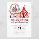 Buscar circo invitaciones Carnaval