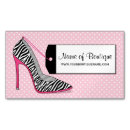 Buscar shoes tarjetas de visita Moda