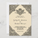 Buscar celta boda invitaciones Vintage