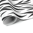 Buscar tigre blanco papel de regalo Blanco y negro