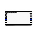 Buscar policía etiquetas Línea azul delgada