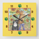 Buscar gatos relojes de pared General y unisex