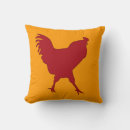 Buscar gallo rojo cojines Pollos