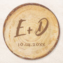 Buscar madera rústica posavasos Invitados