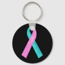 Buscar cinta rosada llaveros Cáncer