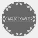 Buscar ajo pegatinas Polvo de ajo
