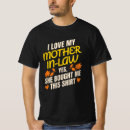 Buscar amo a mi suegra camisetas Familia