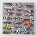 Buscar para hombre relojes de pared Pesca