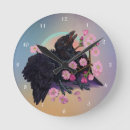 Buscar plumas relojes de pared Flor