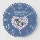 Buscar cristal relojes de pared Parejas