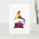 Buscar gramófono tarjetas Retro