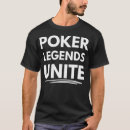 Buscar poker camisetas Noche de póquer