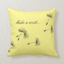 Buscar diente de león deseo cojines Deseos