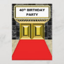 Buscar red carpet invitaciones Cuarenta