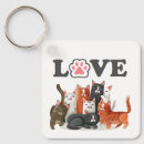 Buscar gatos llaveros Amantes de los gatos