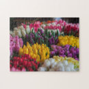 Buscar tulipanes amarillos puzzles Primavera