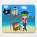 Buscar tesoro alfombrillas de raton Piratas